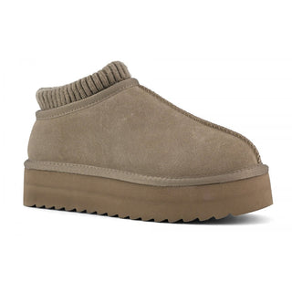 COLORS OF CALIFORNIA EGGY PLATFORM ANKLE BOOT WITH SOCK WOMEN YWPLA09 TAU