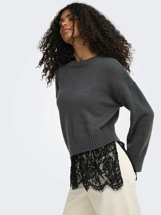 ONLY MAGLIONE EVIE CON PIZZO 15382505 DGK