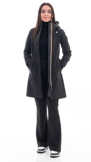 K-WAY GIUBBOTTO STEPHY BONDED IN NEOPRENE DONNA K21489W A3C