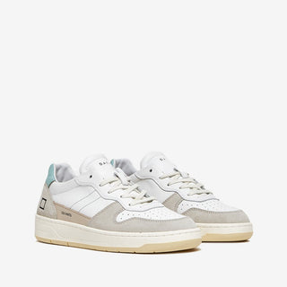 DATE SCARPE COURT 2.0 VINTAGE CALF WHITE-WATER DONNA W401-C2-VC-WW