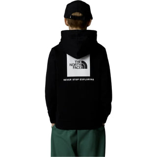 THE NORTH FACE FELPA REDBOX CON STAMPA JR NF0A89H9JK3