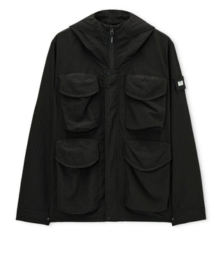 WEEKEND OFFENDER RIPSTOP FIELD JACKET JK1B03 BLK