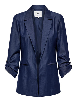 ONLY KAYLE-IRIA BLAZER TESSUTO JEANS 15367384 NVA
