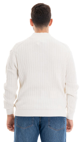 CALVIN KLEIN JEANS HALF ZIP SWEATER MEN J326199 YBI