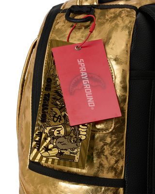 SPRAYGROUND GOLD WEATHERED  ZAINO B8150