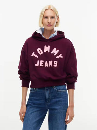 TOMMY HILFIGER FELPA OVS SH TOMMY ARCH DW23455 V11