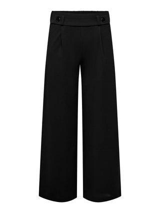JACQUELINE DE YONG GEGGO PANTALONE CON BOTTONI A PALAZZO DONNA 15208430 BLK