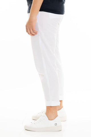 LORD PARTENOPEI PANTALACCIO IN LINO PANTAM24-BIA