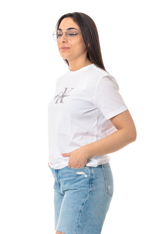 CALVIN KLEIN JEANS T-SHIRT HERO CLASSIC MONO DONNA LV047B864G YAA