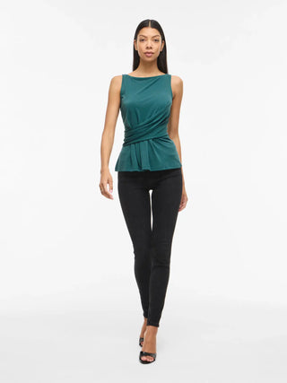 VILA MODALA T-SHIRT SCOLLO A BARCA 14113635 ATD