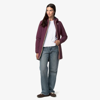 K-WAY DENISE ST WARM GIUBBINO REVERSIBILE DONNA K6128UW D0R