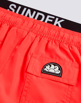 SUNDEK BOXER MARE CON COULISSE IN VITA ELASTICIZZATA E LOGO JR B721BDRT300 04701