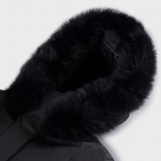 REFRIGIWEAR GIUBBOTTO CROP  LADY TECH FUR CAPPUCCIO CON PELLICCIA DONNA W99208 8XT379 G06000