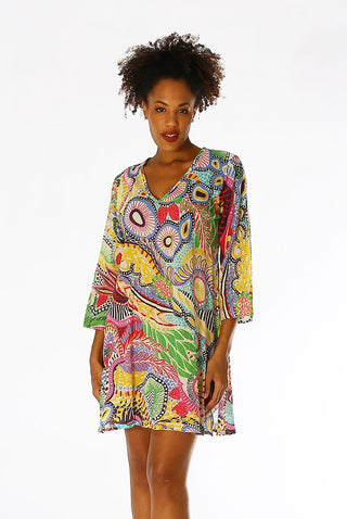 POSITANO BY JEAN PAUL KURTA COTONE MANICA LUNGA FANTASIA 51883 09