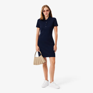 LACOSTE VESTITO POLO SLIM FIT IN MINI PIQUET STRETCH EF5473 166
