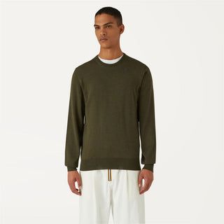 K-WAY MEN'S SEBASTIEN MERINO PULLOVER K6113BW WMR