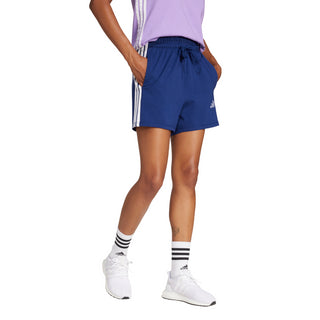 ADIDAS PANTALONCINO ESSENTIALS  3 STRISCE CON LOGO DONNA JD0913