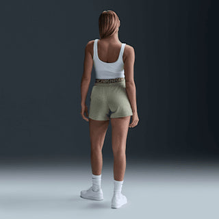 NIKE BERMUDA IN COTONE CON ELASTICO CON LOGO DONNA IB7885 370