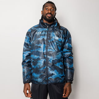 EA7 NAPOLI GIACCA LEGGERA ANTIVENTO N25T17