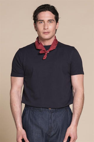 IMPURE JOSHUA T-SHIRT IN PIQUET ELASTICIZZATO UOMO JOSHUA PIQC01