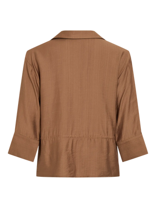 VILA CAMICIA JOBBA CON ZIP MANICA 2/4 14116408 NTH
