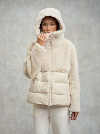 BLAUER PIUMINO FANEVIL CON CAPPUCCIO DONNA BLDC02178 006646 907