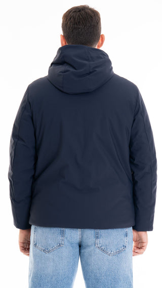 MARKUP MEN'S SOFTSHELL HOODED JACKET MK794011 BLUE