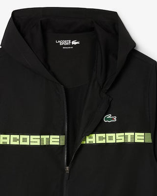 LACOSTE TUTA LACOSTE DA TENNIS CON LOGO A RIGHE WH4757 031