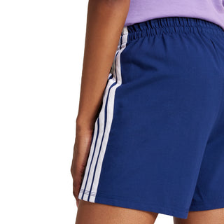 ADIDAS PANTALONCINO ESSENTIALS  3 STRISCE CON LOGO DONNA JD0913