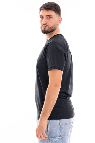MARKUP T-SHIRT GIROCOLLO MEZZA MANICA COTONE TECNICO MK691096 BLU