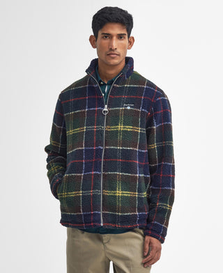 BARBOUR GIUBBOTTO TARTAN CON ZIP LOWLANDS MFL0187 TN11
