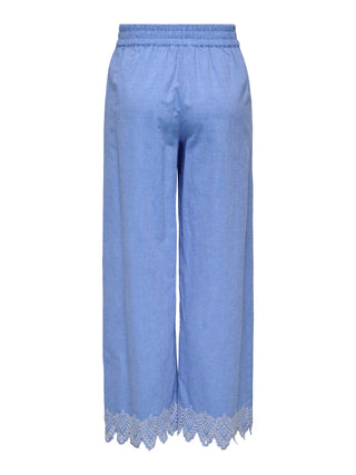 ONLY PAULA TULUM PANTALONI DONNA 15343184 BLB
