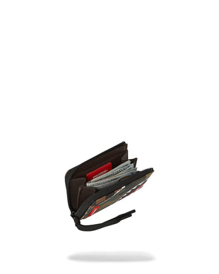 SPRAYGROUND WALLET TEAR IT UP CAMO W6045
