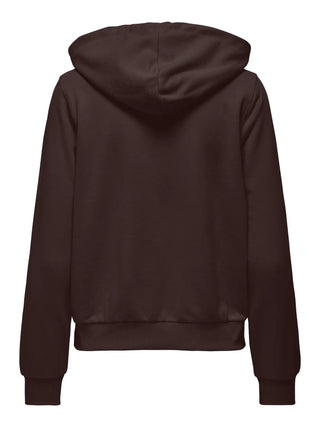 ONLY BEST FELPA CON CAPPUCCIO E ZIP 15384783 CLT