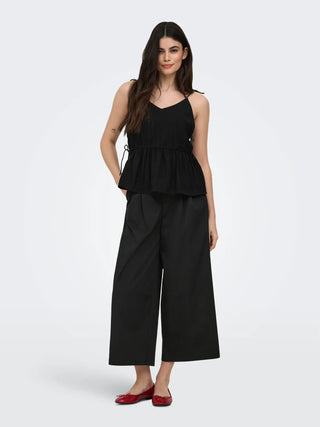 ONLY TANNY PANTALONE PALAZZO 15364078 BLK