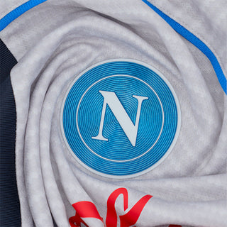 EA7 NAPOLI T-SHIRT TRAINING STAFF NAPOLI COCA COLA N26T15 GRI