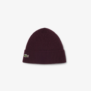 LACOSTE BERRETTO IN LANA SPAZZOLATA A COSTINE RB0001 3KE