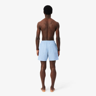 LACOSTE BOXER MARE MIDI CON STAMPA CON MONOGRAMMA MH9086 3IJ