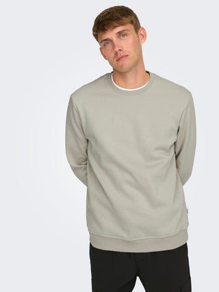 ONLY&amp;SONS CREW NECK SWEATSHIRT MEN 22029226 SVL