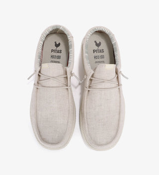 PITAS WALLABY LINEN SCARPA IN TELA WP150 WL CRUDO