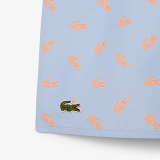 LACOSTE BOXER MARE MEDI CON STAMPA COCCODRILLO UOMO MH1851 HBA