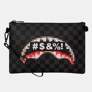 SPRAYGROUND MEN'S CLUTCH CENSORED B5956