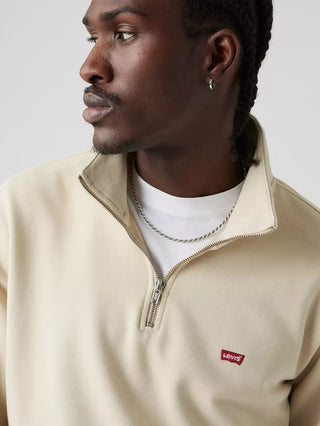 LEVI'S FELPA ZIP 1/4 ORIGINAL UOMO A8606 0002