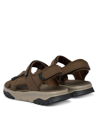 SKECHERS WAGNER AVALON SANDALI UOMO 205724 BRN