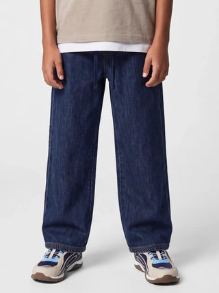 NAME IT JEANS RYAN ELASTICIZZATO CON LACCI 13256112 DBD