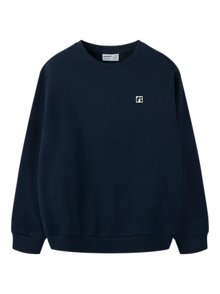 NAME IT FELPA SANTIAGO CON GIROCOLLO E LOGO SUL PETTO 13262693 DKS