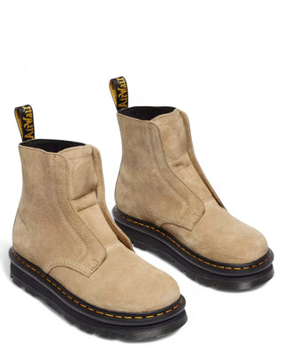 Dr.MARTENS STIVALETTI ZABZAG IN PELLE SCAMOSCIATA SLIP-ON SENZA LACCI 42246200