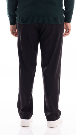 HYPS PANTALONE UOMO ENNA IN FRESCO LANA ENNA 06 NER