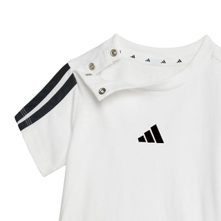 ADIDAS COMPLETO T-SHIRT CON 3STRISCE E BERMUDA JD8164