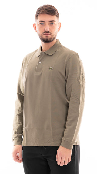LACOSTE LONG SLEEVE PIQUET POLO L1312 BMY